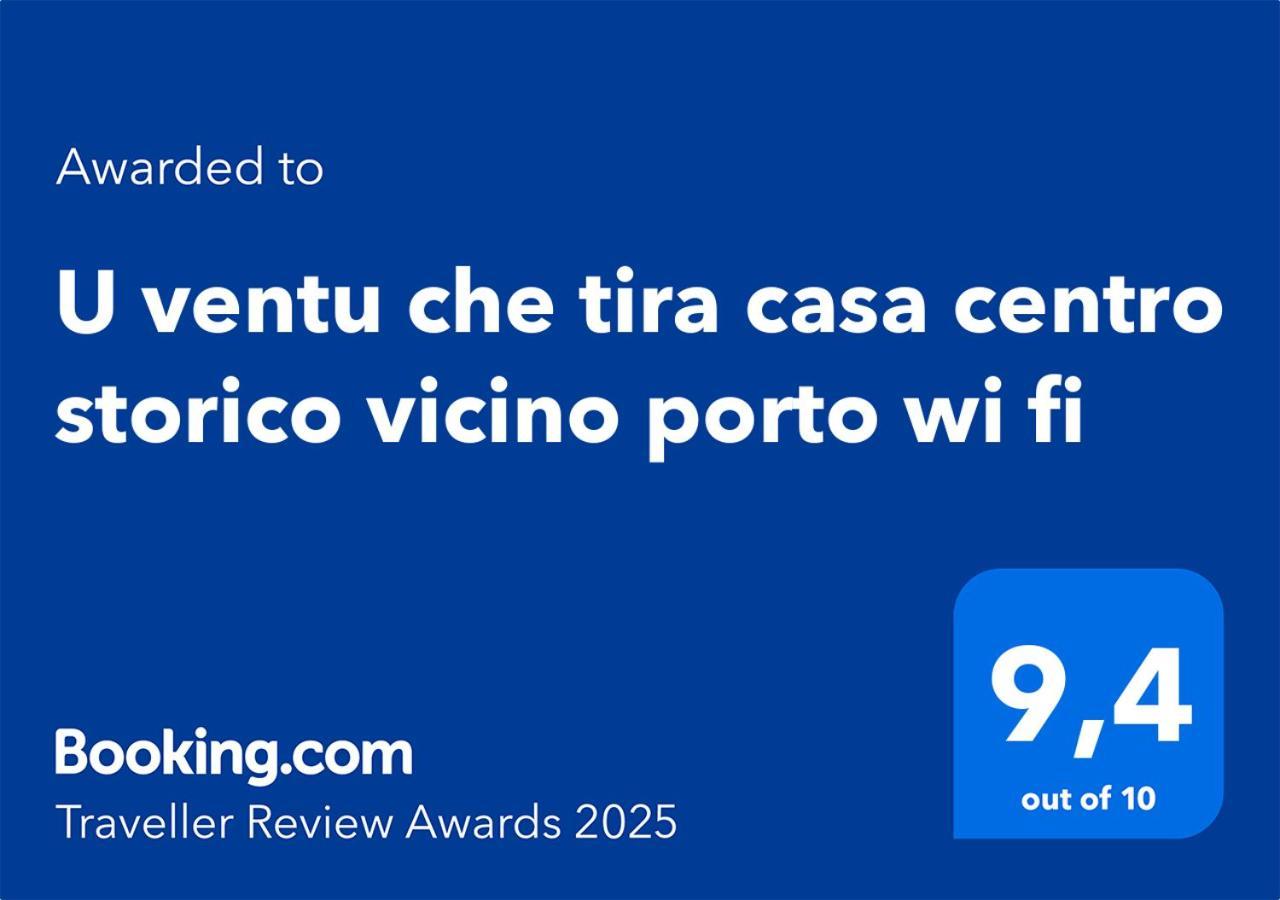 Villa U Ventu Che Tira Casa Centro Storico Vicino Porto Wi Fi Trapani Exterior foto